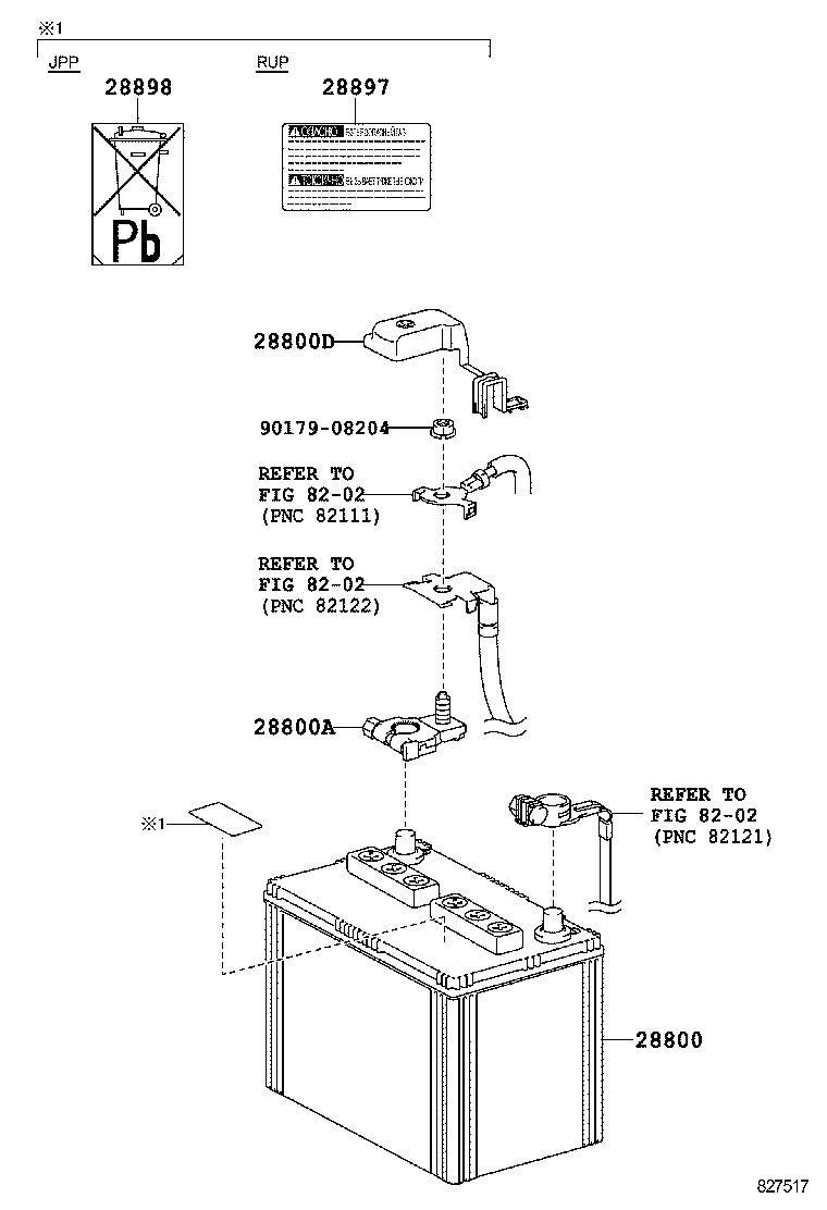  CAMRY HYBRID |  BATTERY BATTERY CABLE