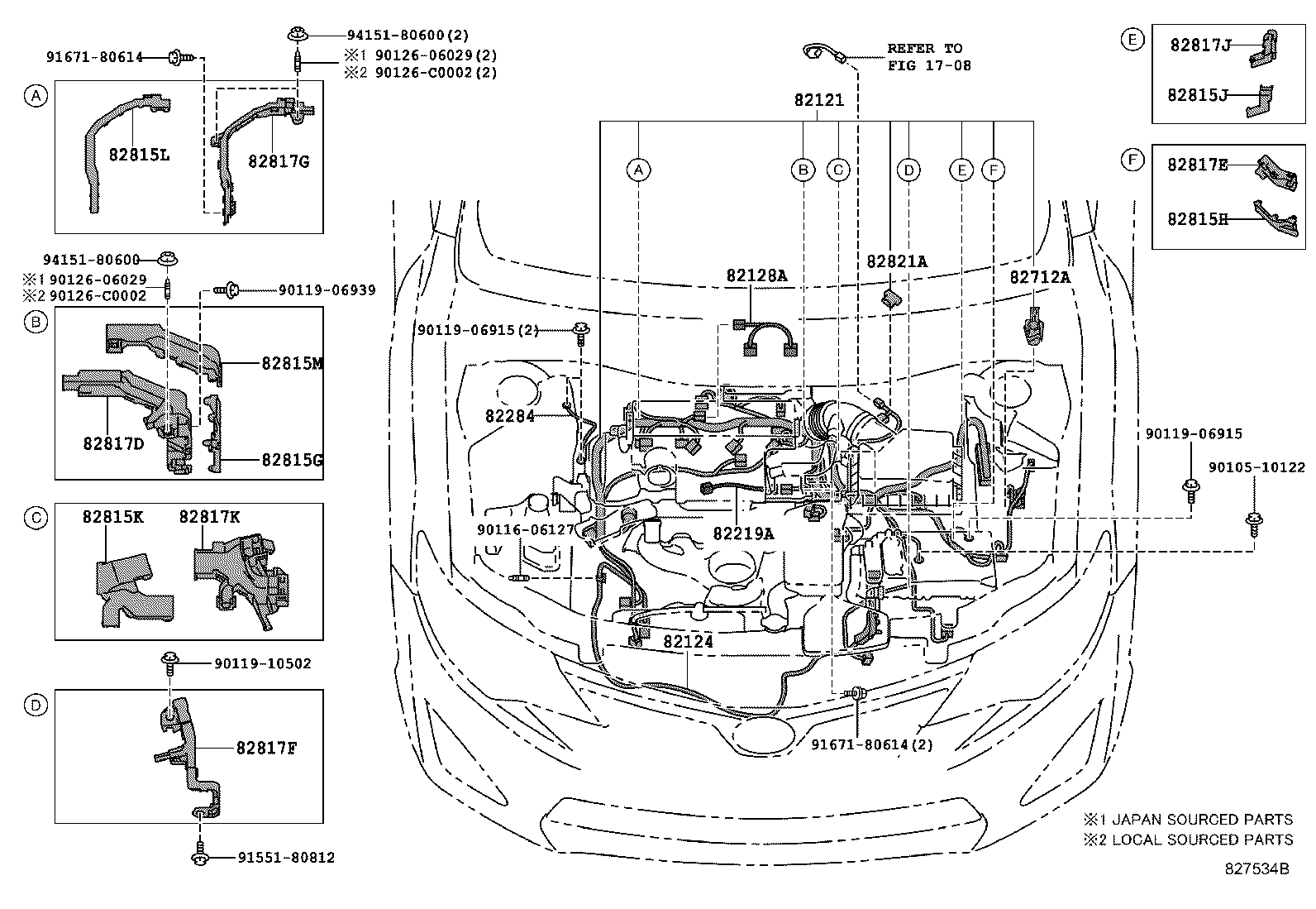  CAMRY HYBRID |  WIRING CLAMP