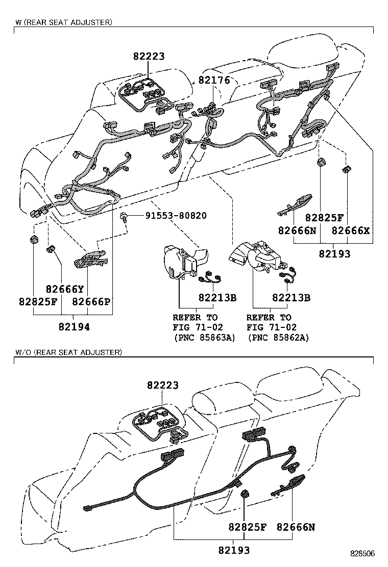  LS460 460L |  WIRING CLAMP