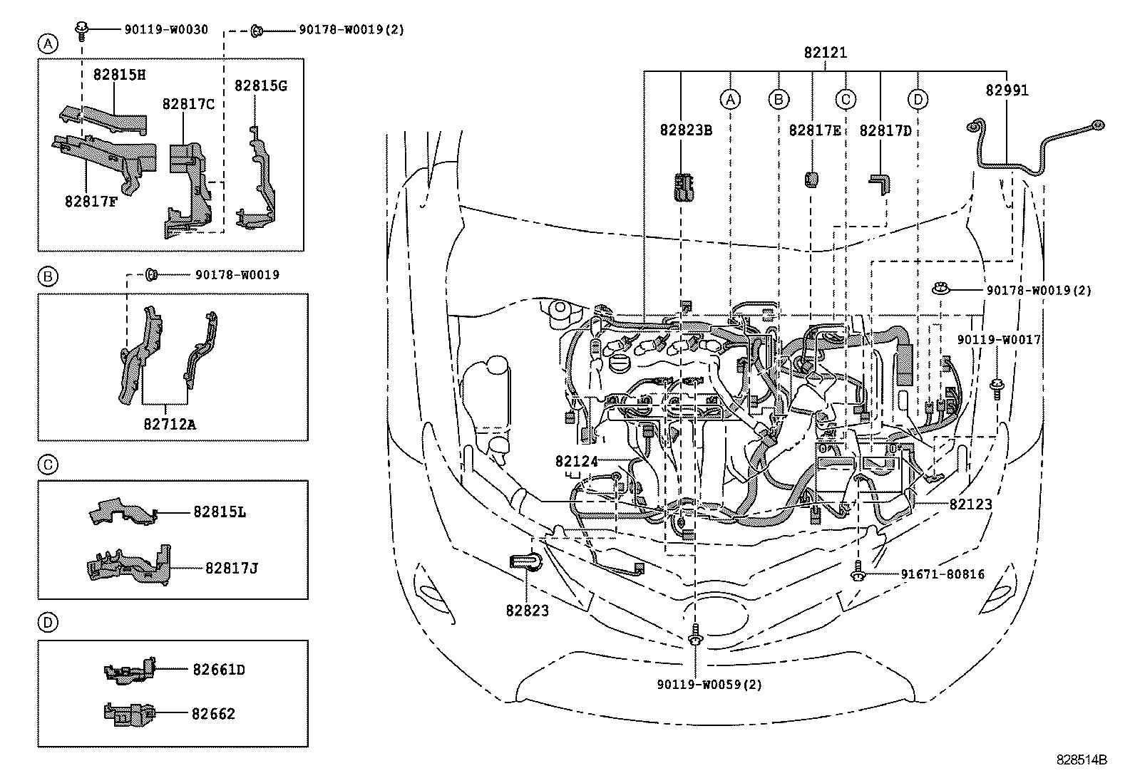  AURIS HYBRID UKP |  WIRING CLAMP