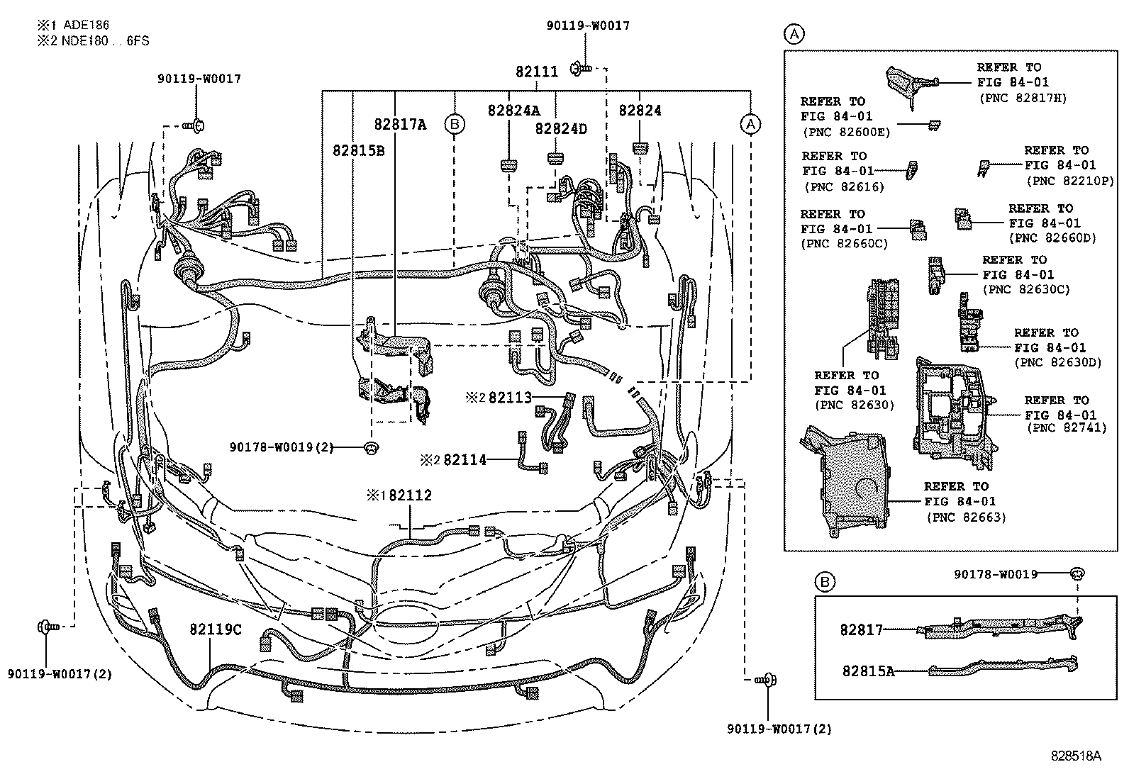  AURIS HYBRID UKP |  WIRING CLAMP