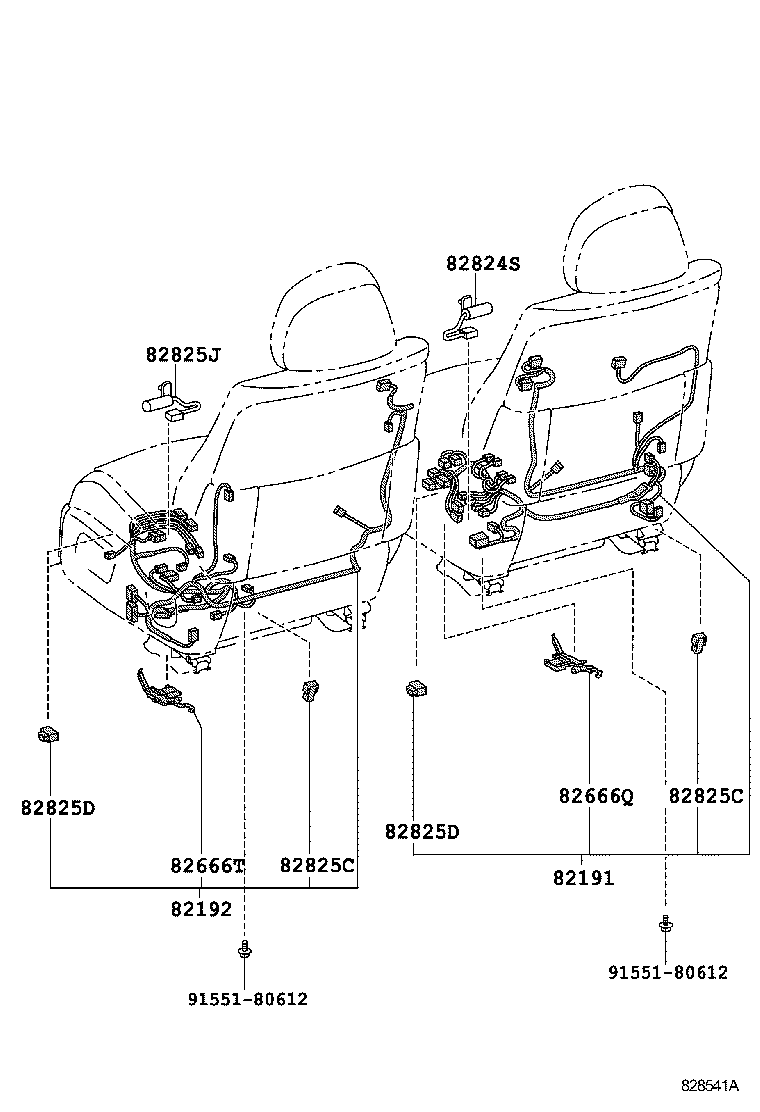  LS460 460L |  WIRING CLAMP