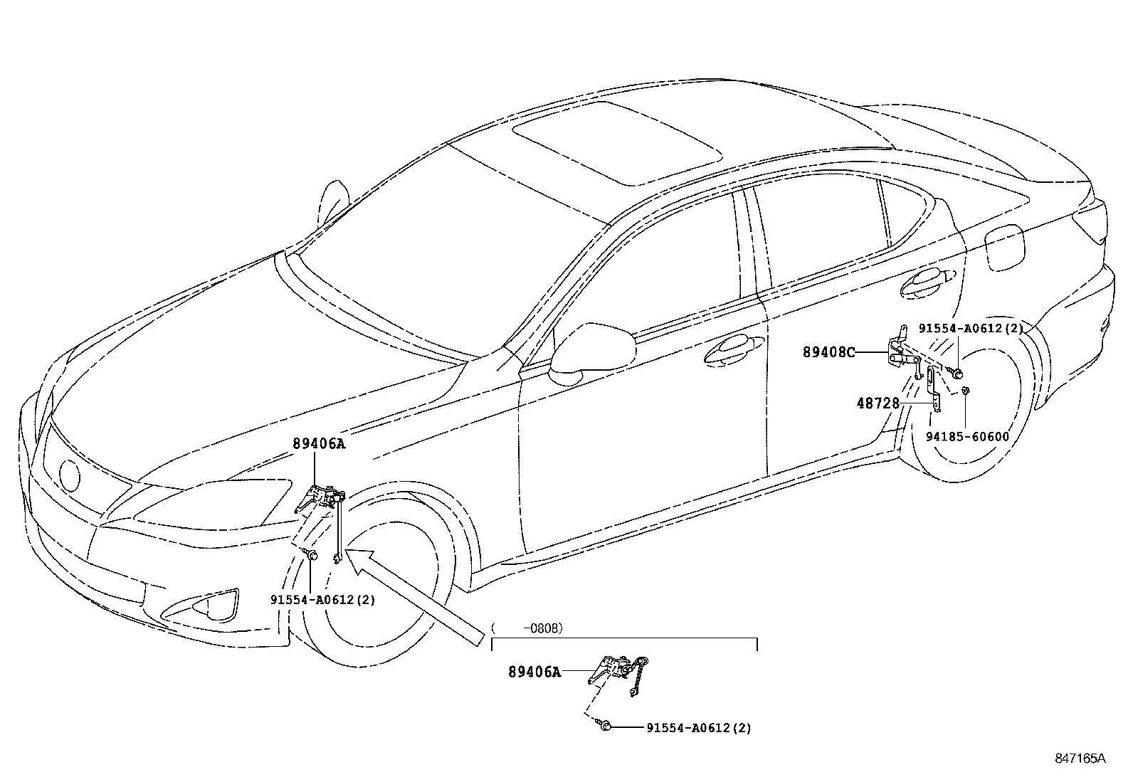  IS250 350 2 D |  ELECTRONIC HEIGHT CONTROL