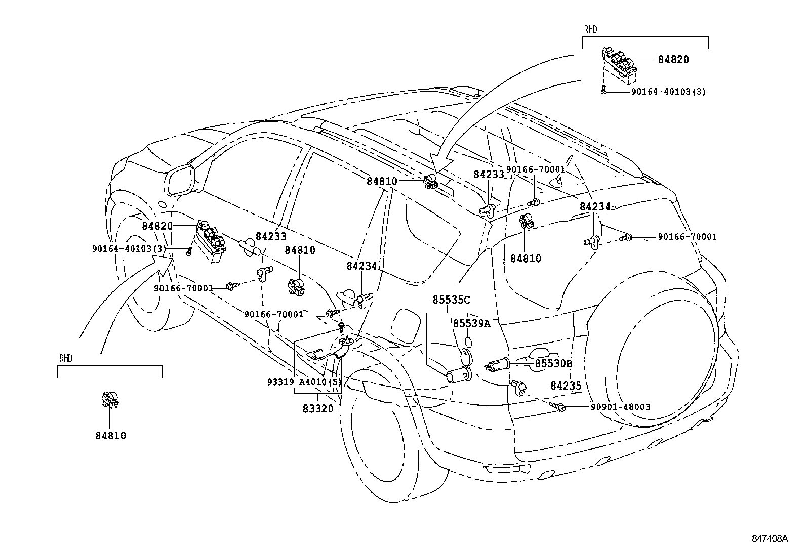  RAV4 |  SWITCH RELAY COMPUTER