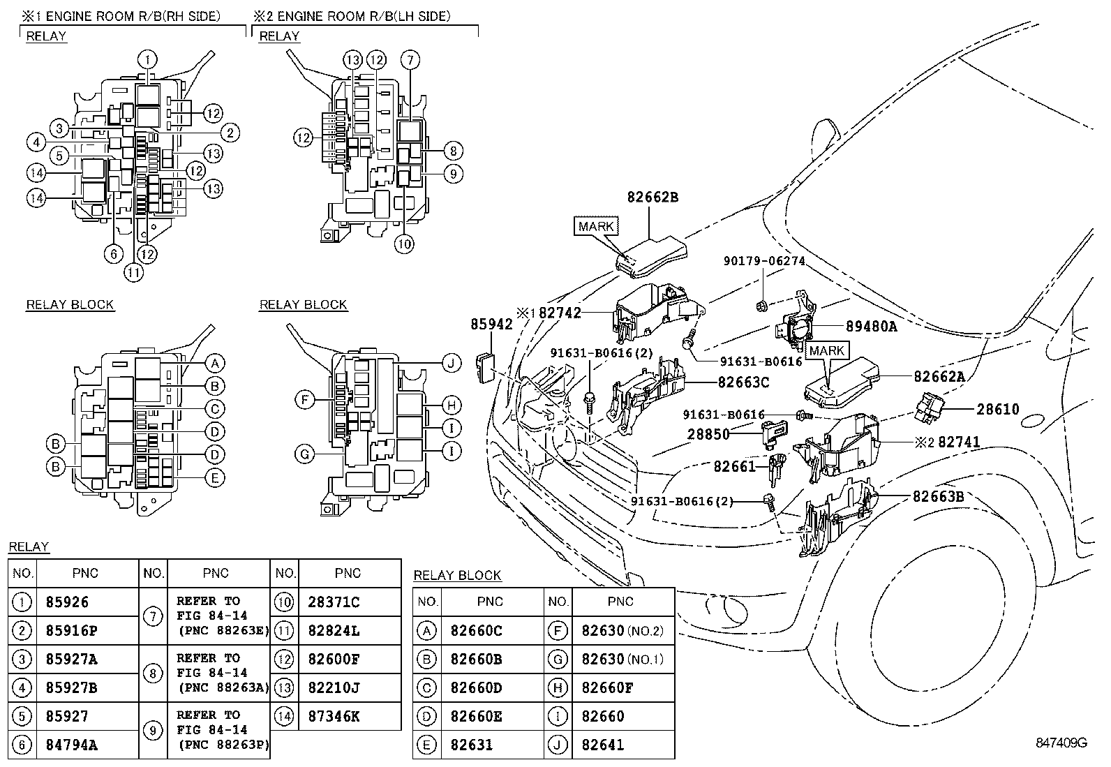  RAV4 |  SWITCH RELAY COMPUTER