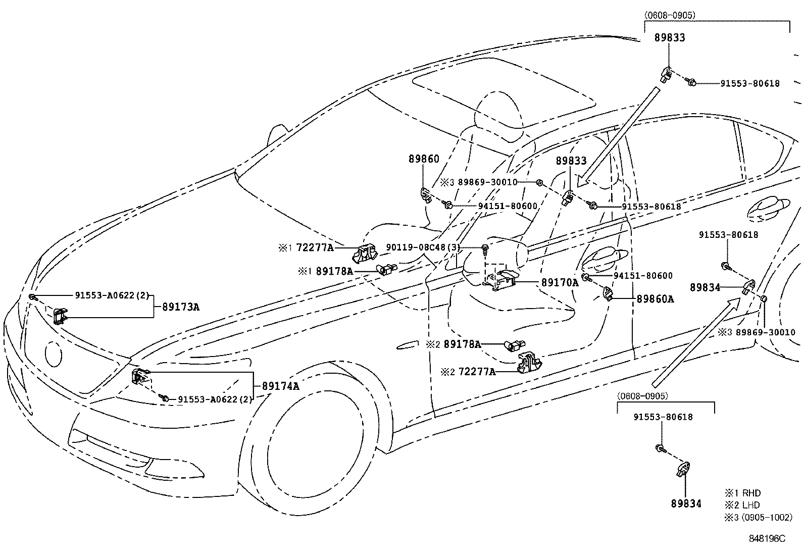  LS460 460L |  AIR BAG