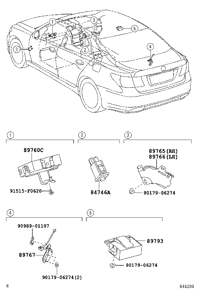  LS460 460L |  TIRE PRESSURE WARNING SYSTEM