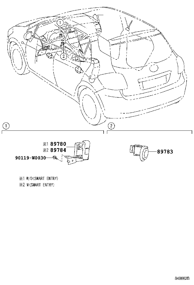  AURIS HYBRID |  ANTI THEFT DEVICE