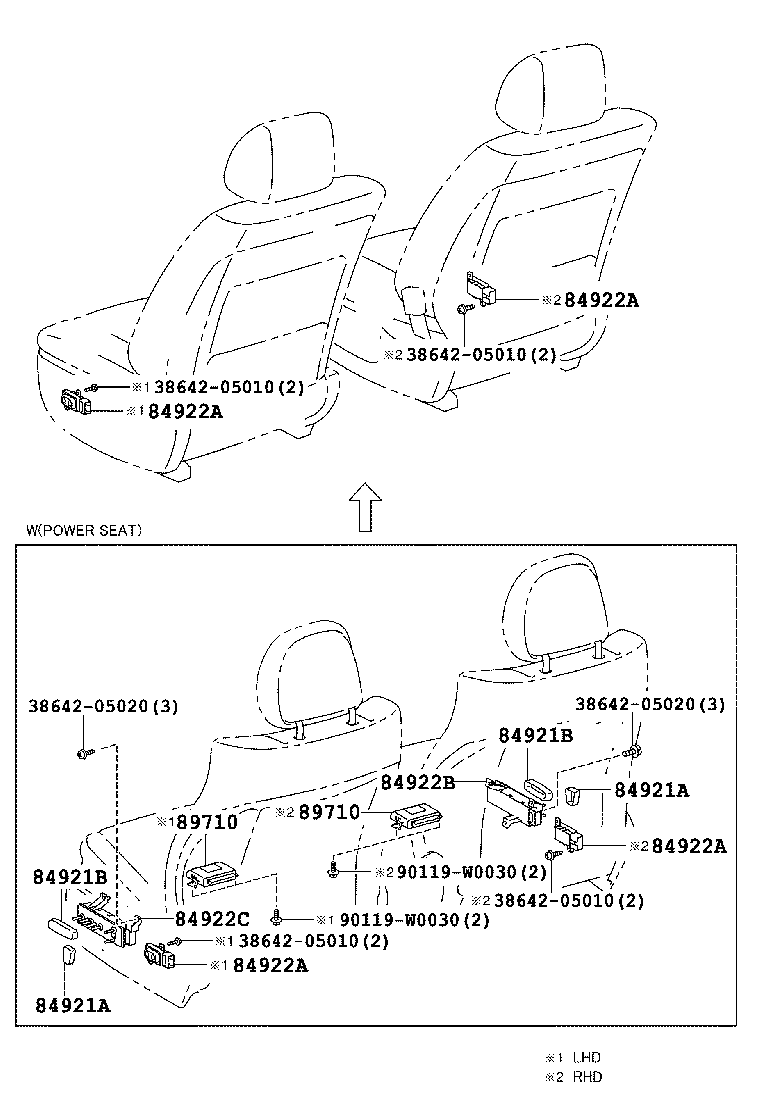  AVENSIS |  SWITCH RELAY COMPUTER