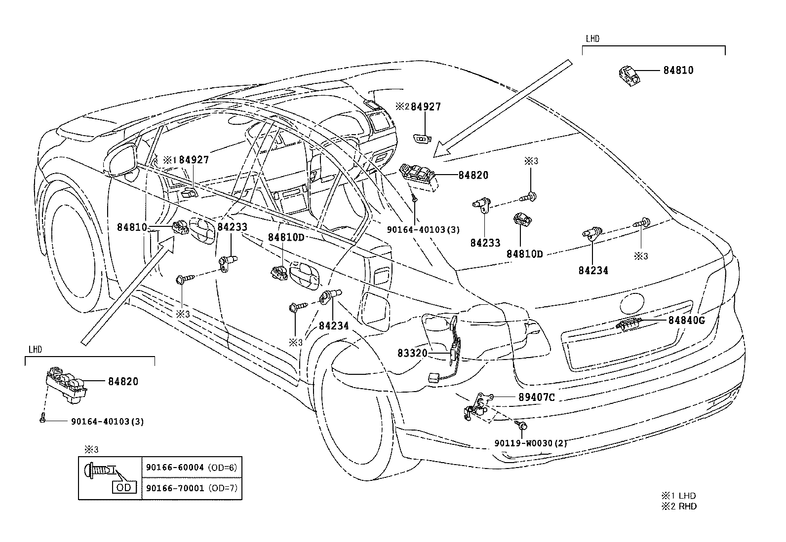  AVENSIS |  SWITCH RELAY COMPUTER