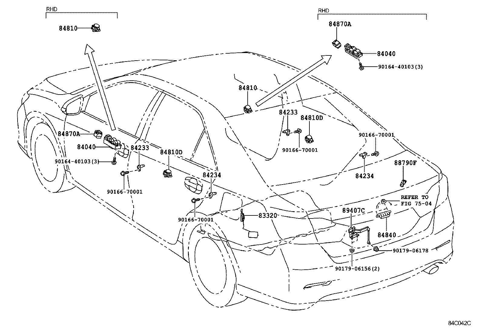  CAMRY HYBRID |  SWITCH RELAY COMPUTER