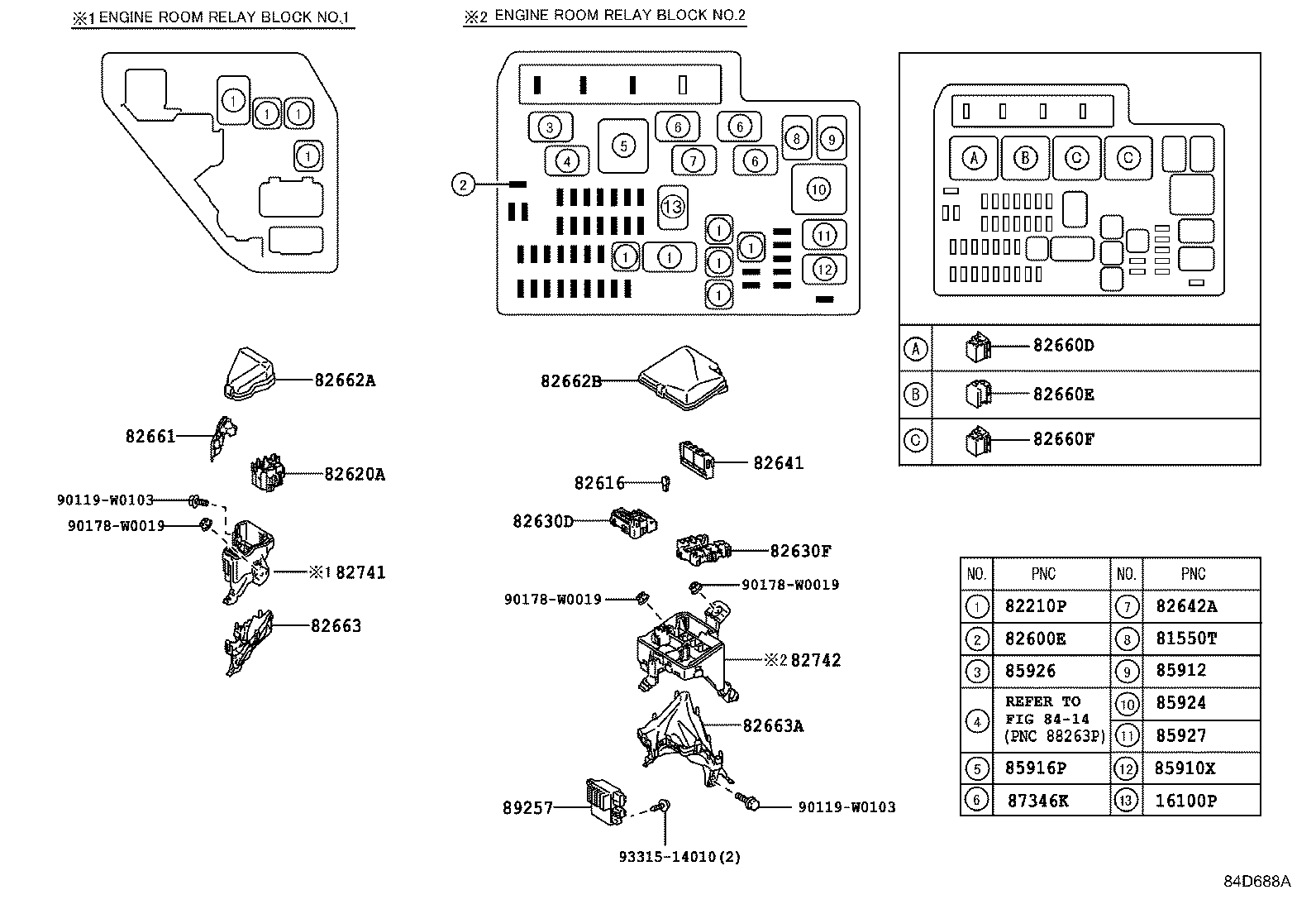  YARIS HYBRID FRP |  SWITCH RELAY COMPUTER
