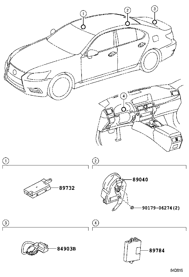  LS460 460L |  ANTI THEFT DEVICE