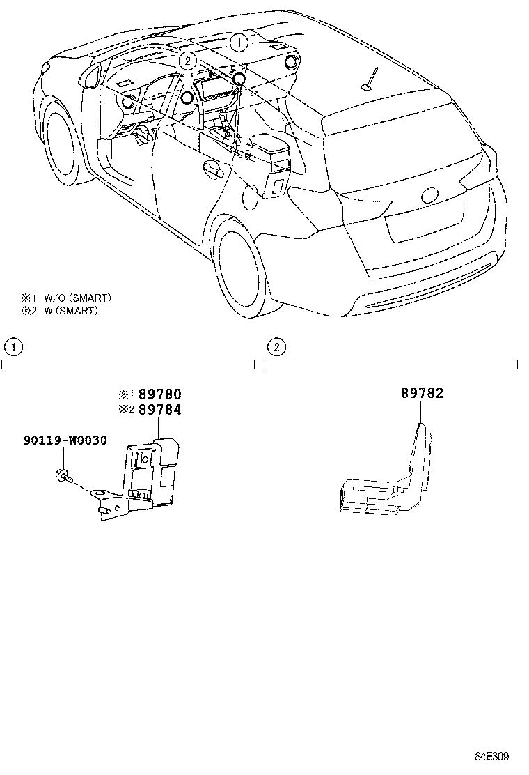  AURIS HYBRID UKP |  ANTI THEFT DEVICE