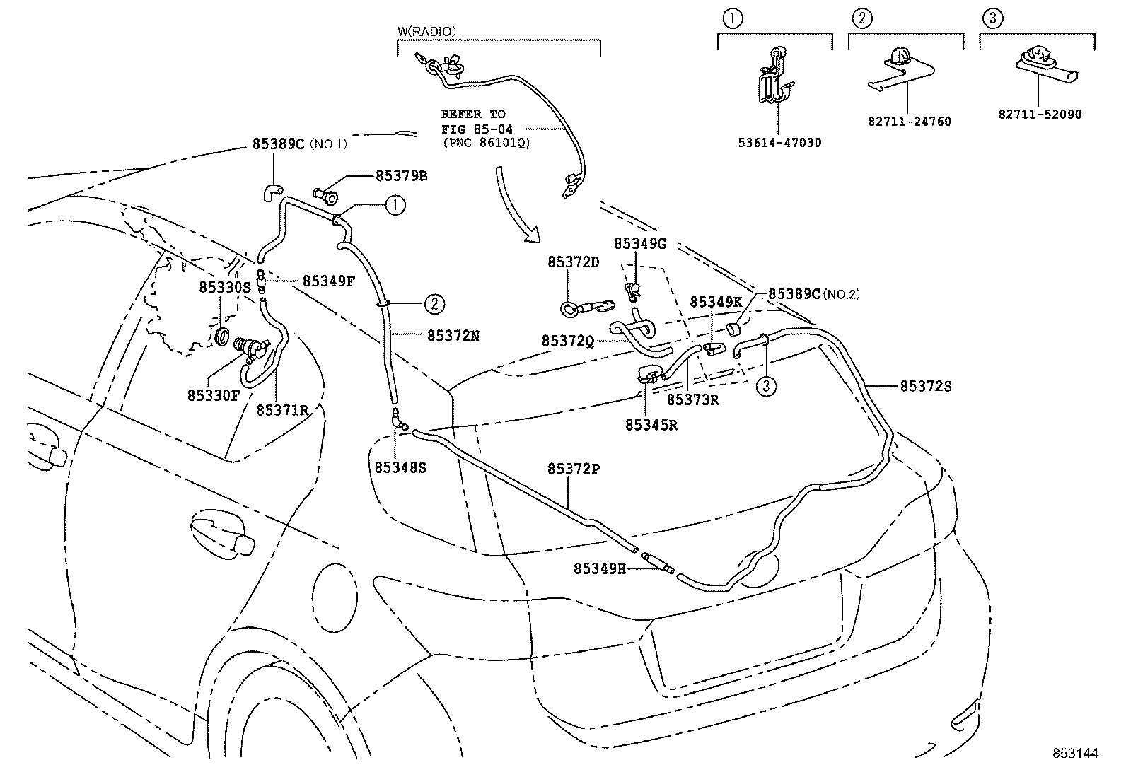  CT200H |  REAR WASHER