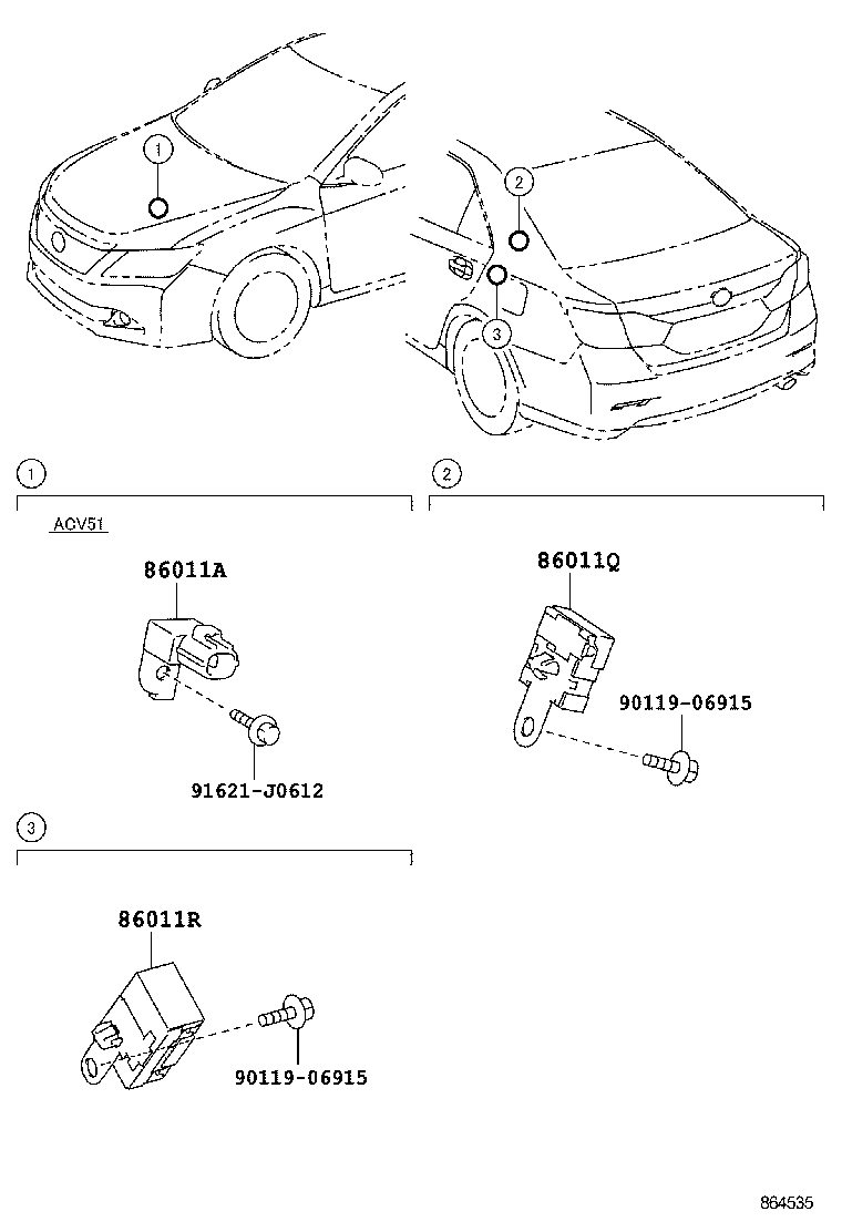  CAMRY HYBRID |  RADIO RECEIVER AMPLIFIER CONDENSER