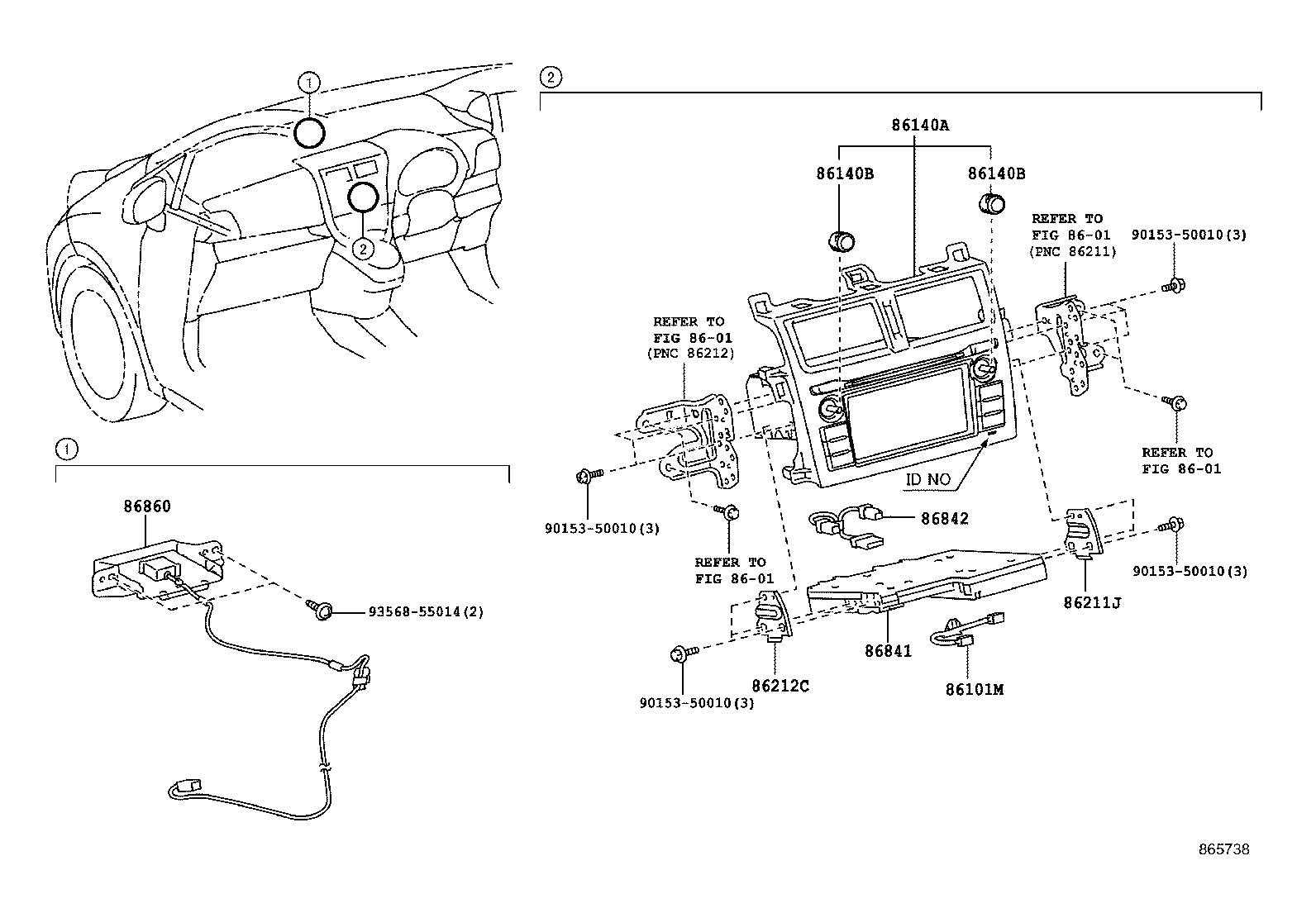  VERSO S |  NAVIGATION FRONT MONITOR DISPLAY