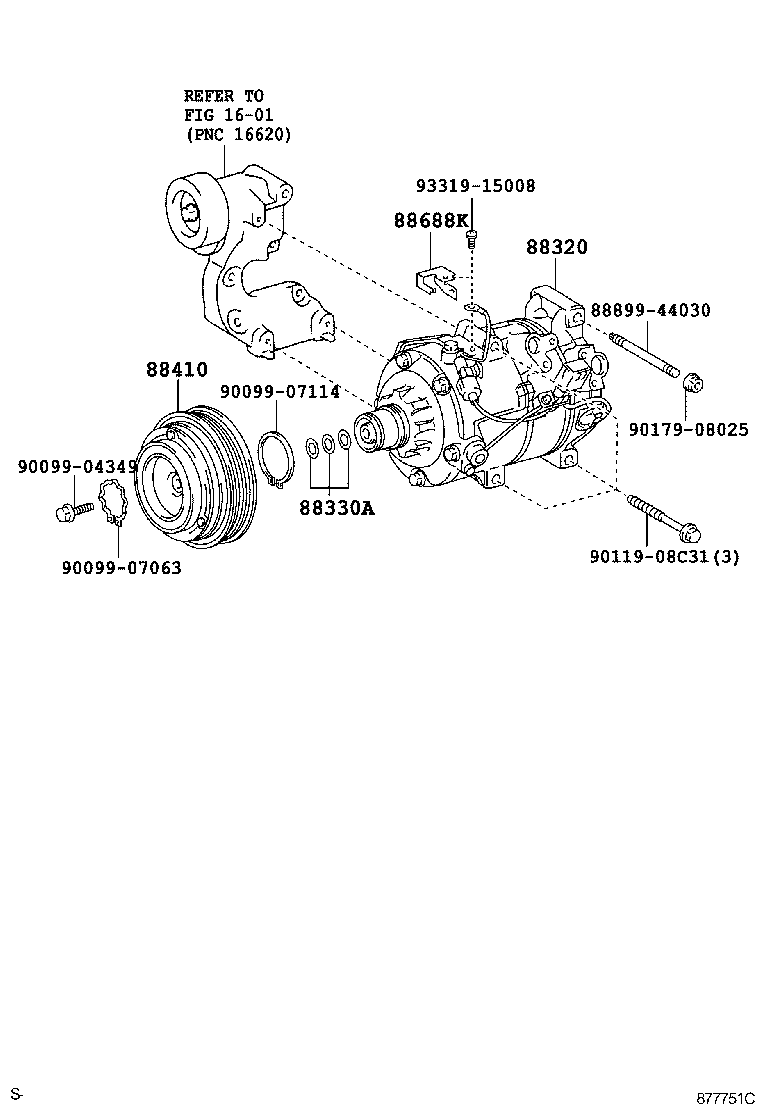  IS250 350 2 D |  HEATING AIR CONDITIONING COMPRESSOR