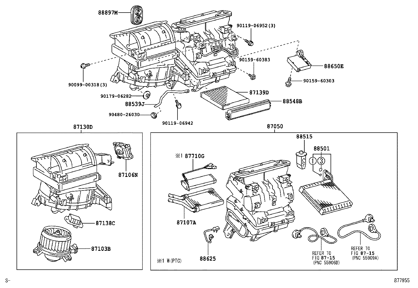  RAV4 |  HEATING AIR CONDITIONING COOLER UNIT