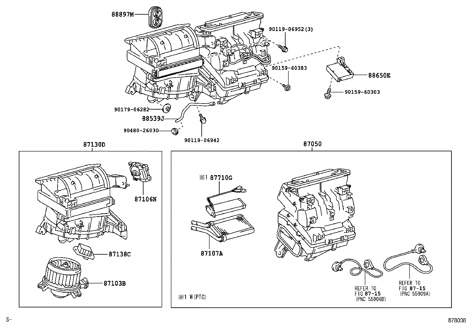  RAV4 |  HEATING AIR CONDITIONING COOLER UNIT