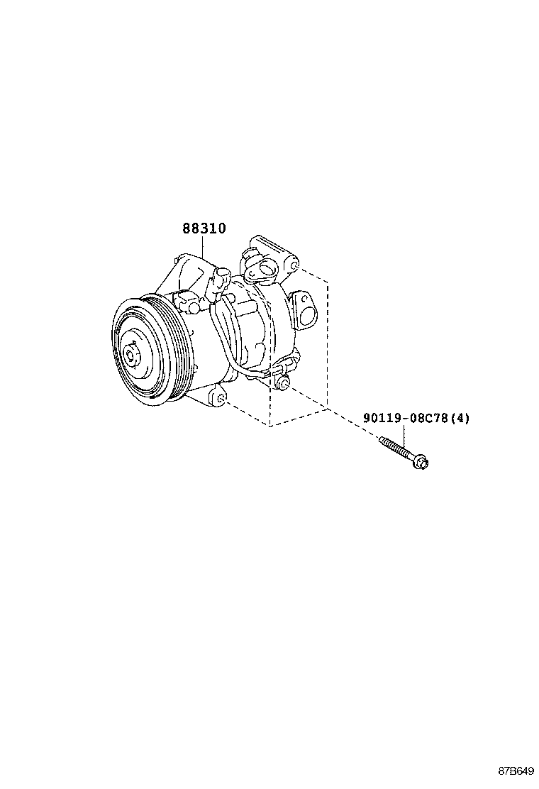  VERSO S |  HEATING AIR CONDITIONING COMPRESSOR