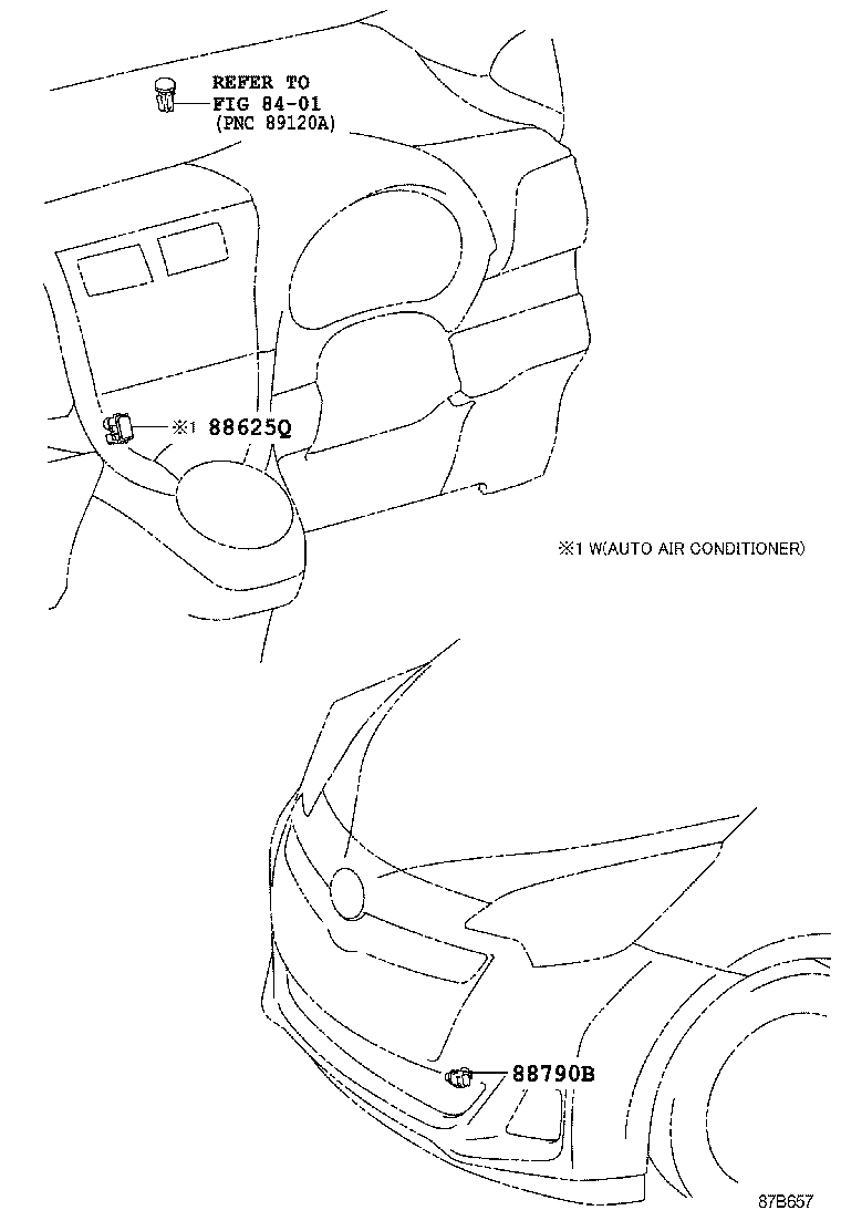  VERSO S |  HEATING AIR CONDITIONING CONTROL AIR DUCT