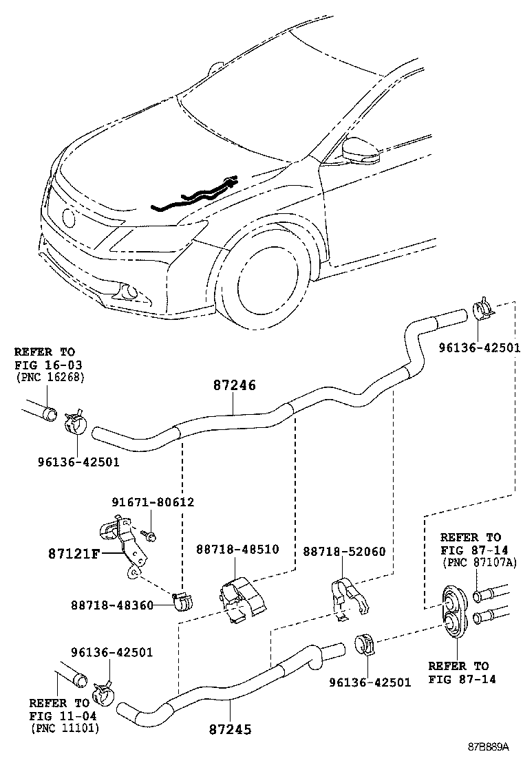  CAMRY HYBRID |  HEATING AIR CONDITIONING WATER PIPING