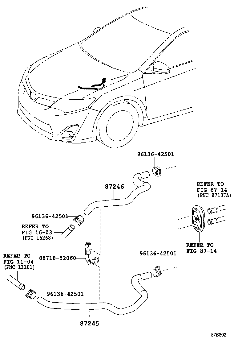  CAMRY HYBRID |  HEATING AIR CONDITIONING WATER PIPING