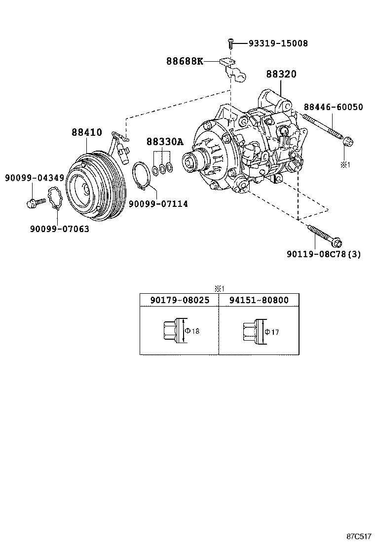  GS GS HYBRID |  HEATING AIR CONDITIONING COMPRESSOR