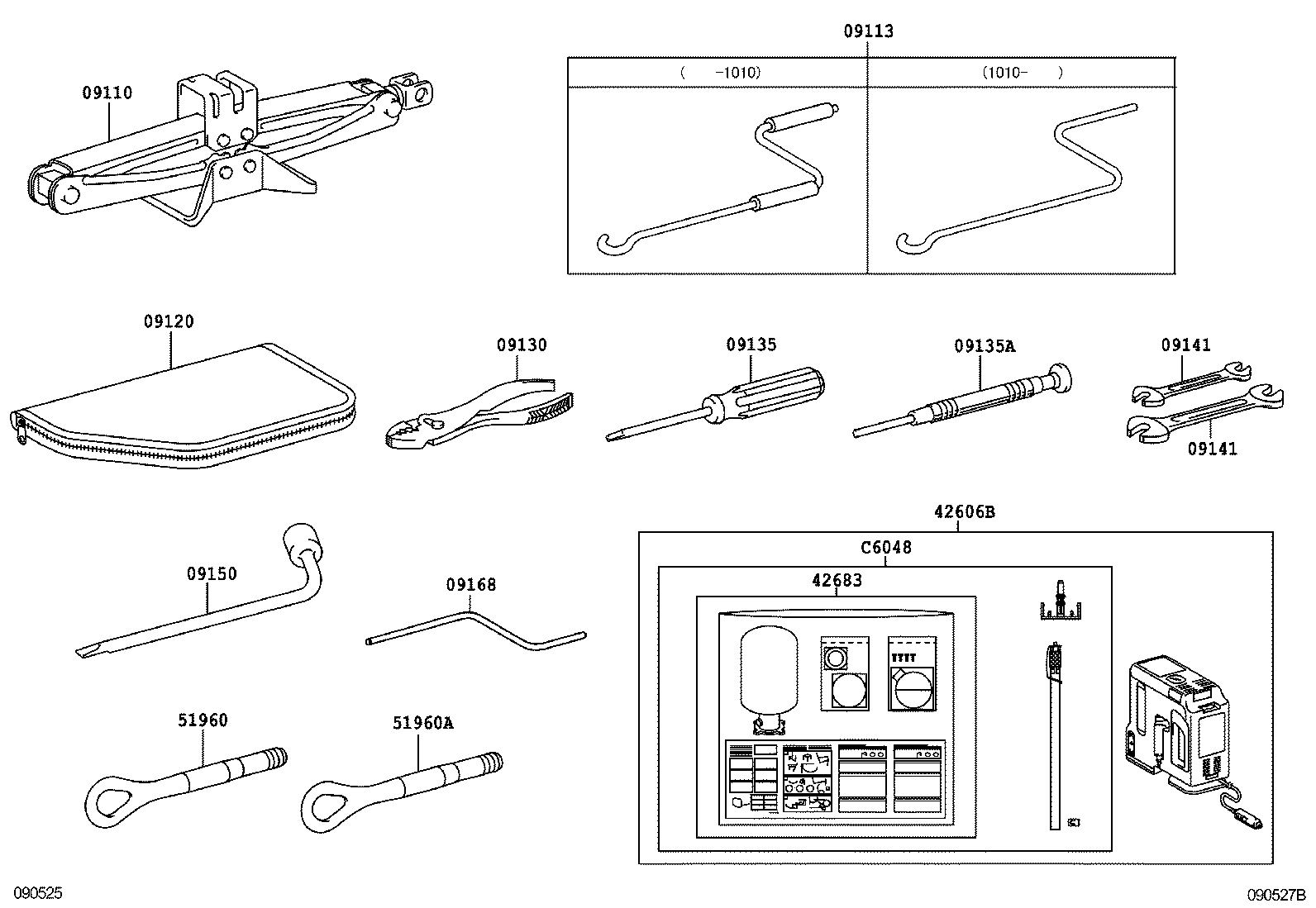  IS250C |  STANDARD TOOL