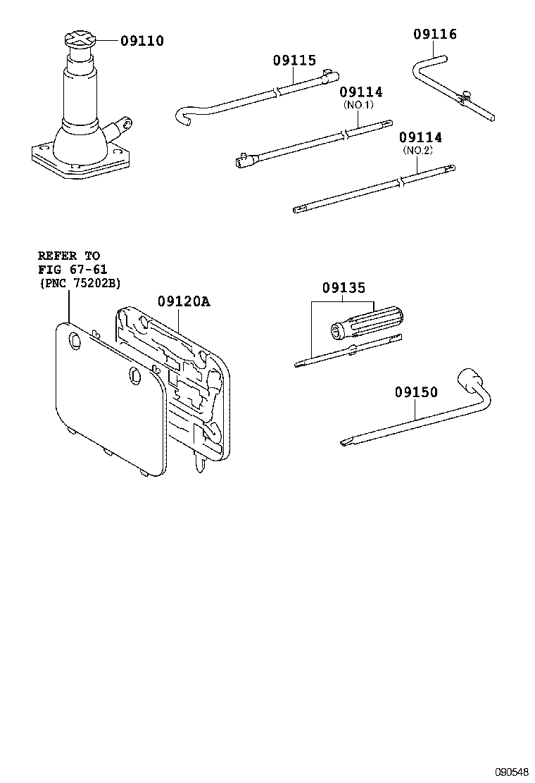  GX460 |  STANDARD TOOL