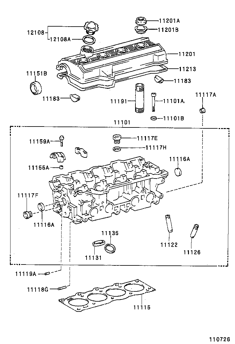  MR2 |  CYLINDER HEAD
