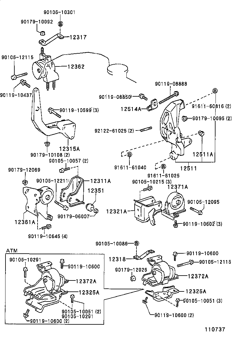  MR2 |  MOUNTING