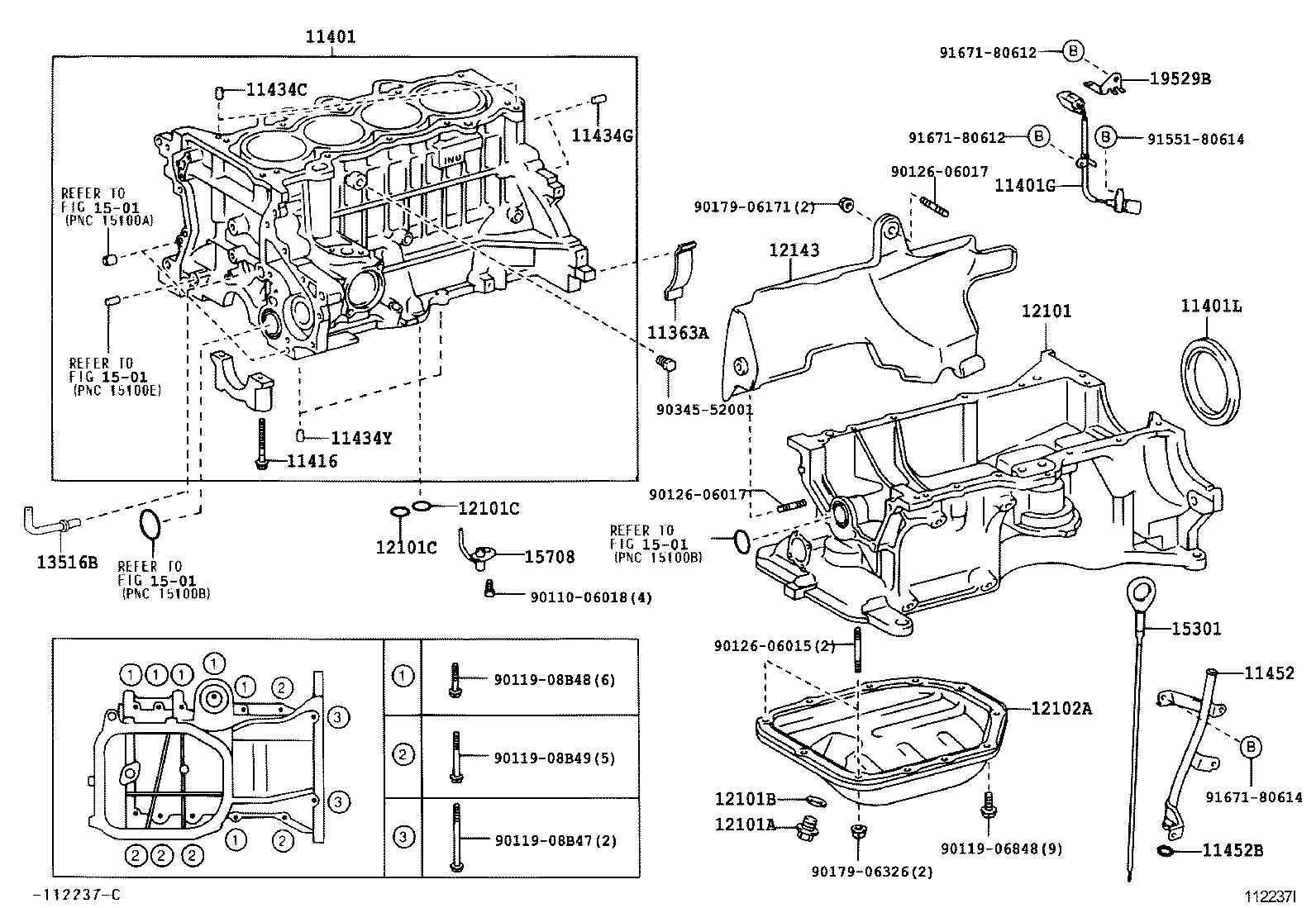  YARIS ECHO VERSO |  CYLINDER BLOCK