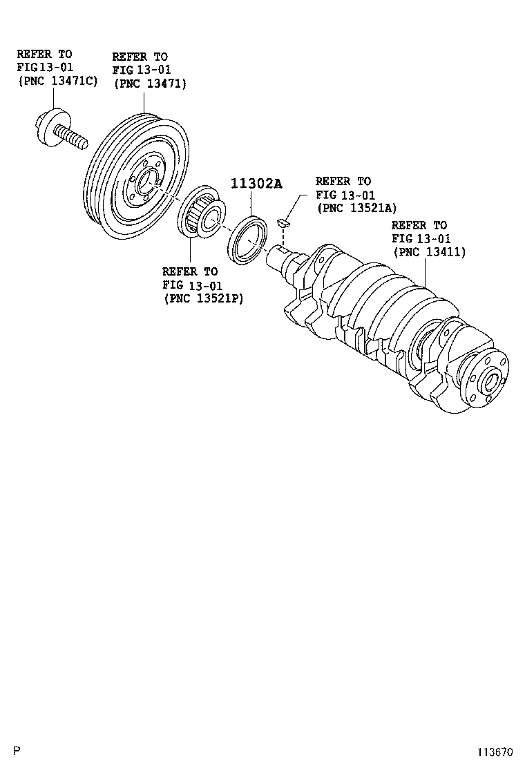  AYGO |  TIMING GEAR COVER REAR END PLATE