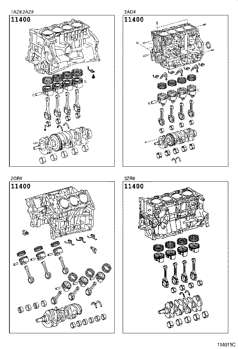  RAV4 |  SHORT BLOCK ASSEMBLY