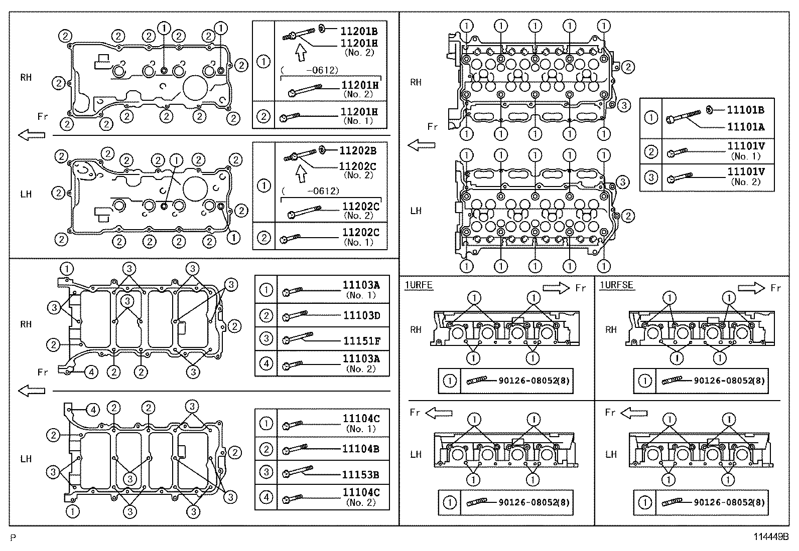  LS460 460L |  CYLINDER HEAD