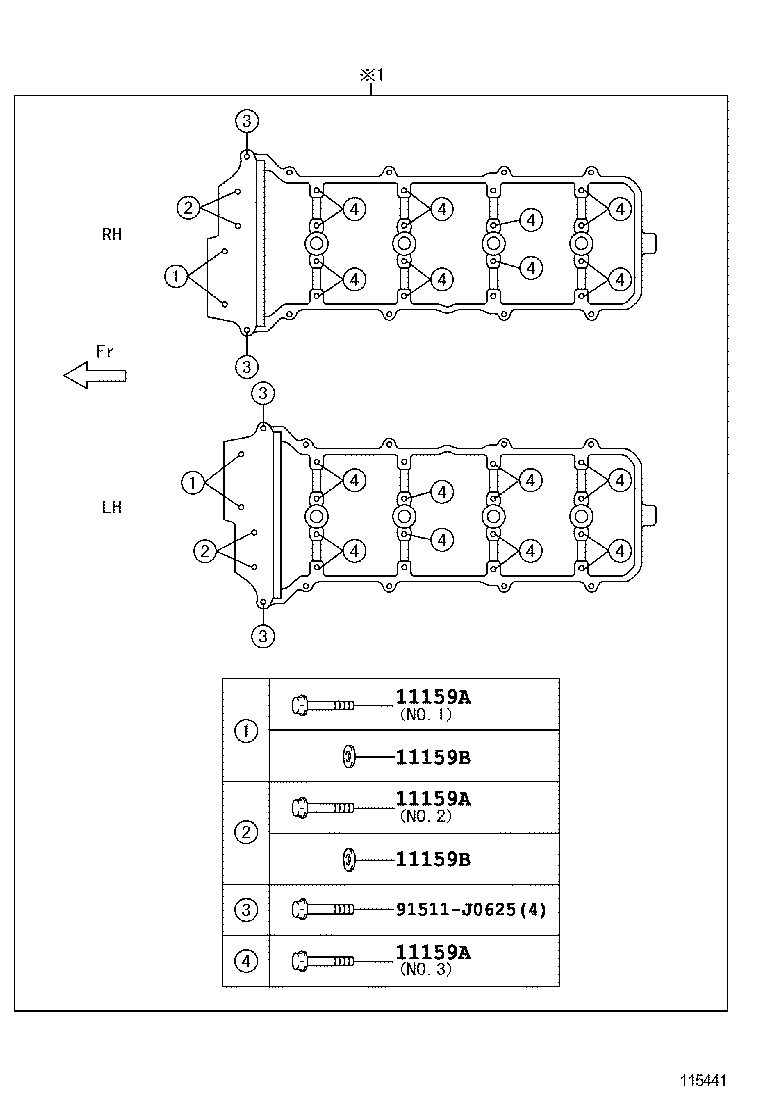  GS30 35 43 460 |  CYLINDER HEAD