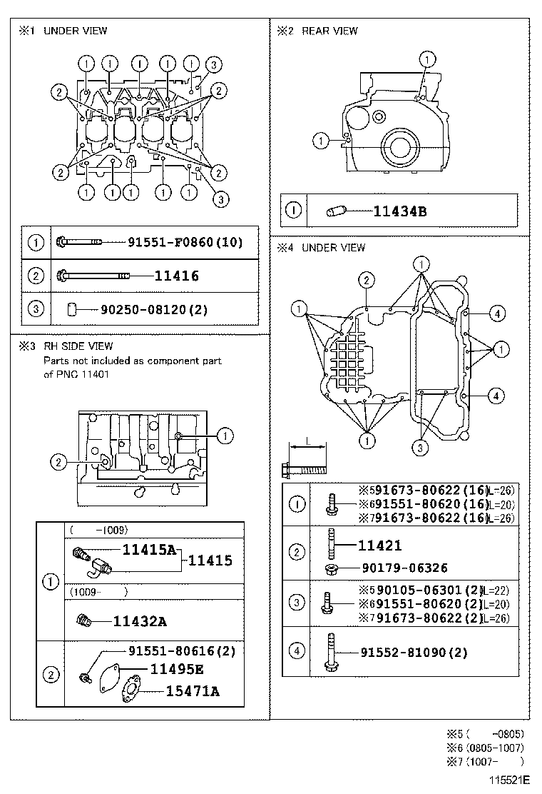  IS250 350 2 D |  CYLINDER BLOCK