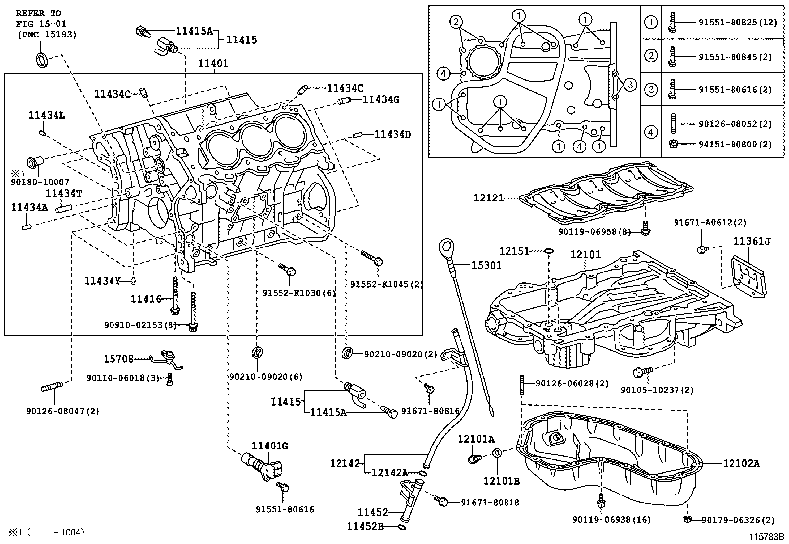  RX270 350 450H |  CYLINDER BLOCK