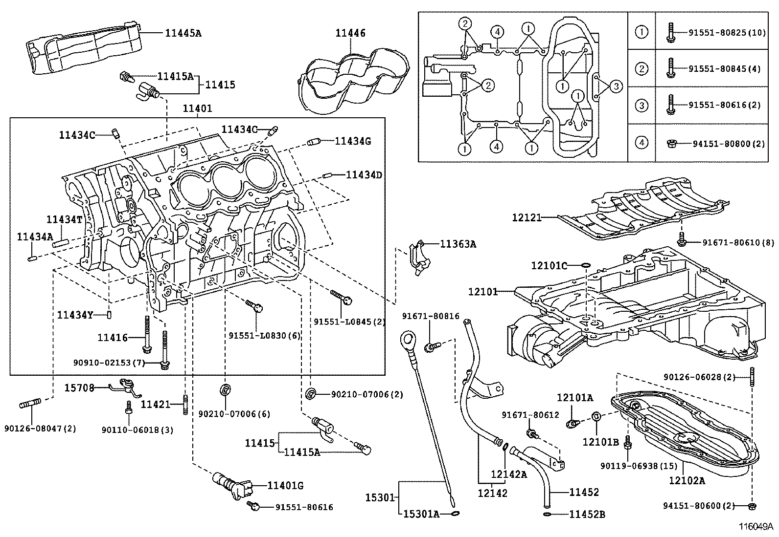  IS250C |  CYLINDER BLOCK