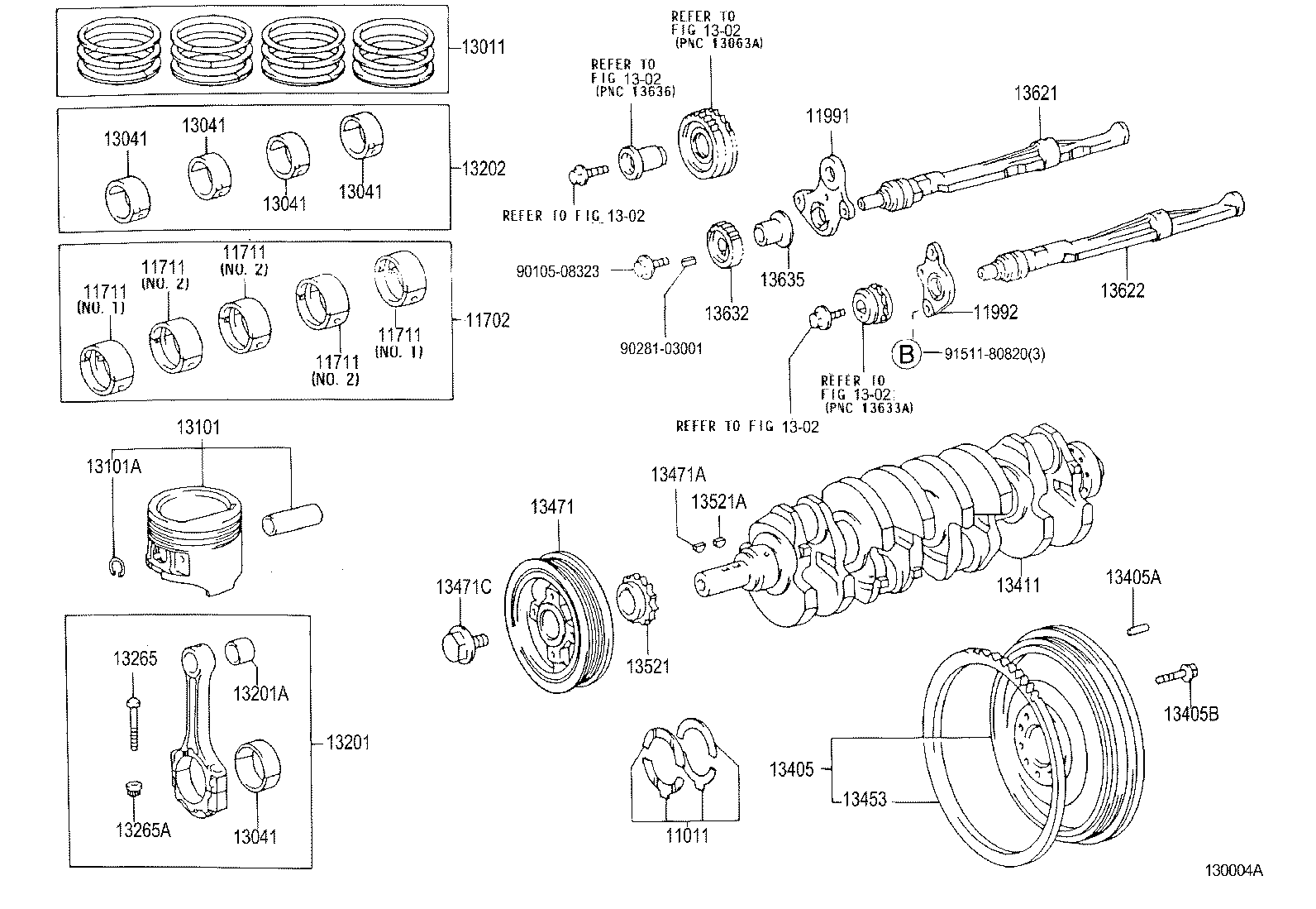  COASTER |  CRANKSHAFT PISTON