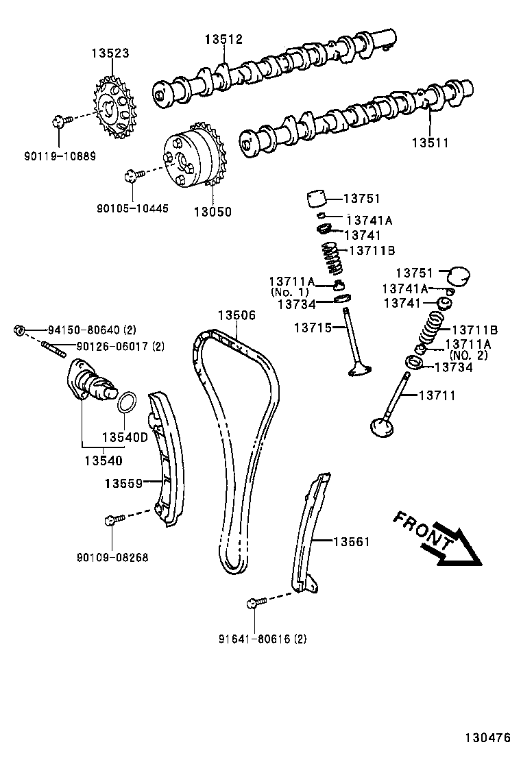  MR2 |  CAMSHAFT VALVE