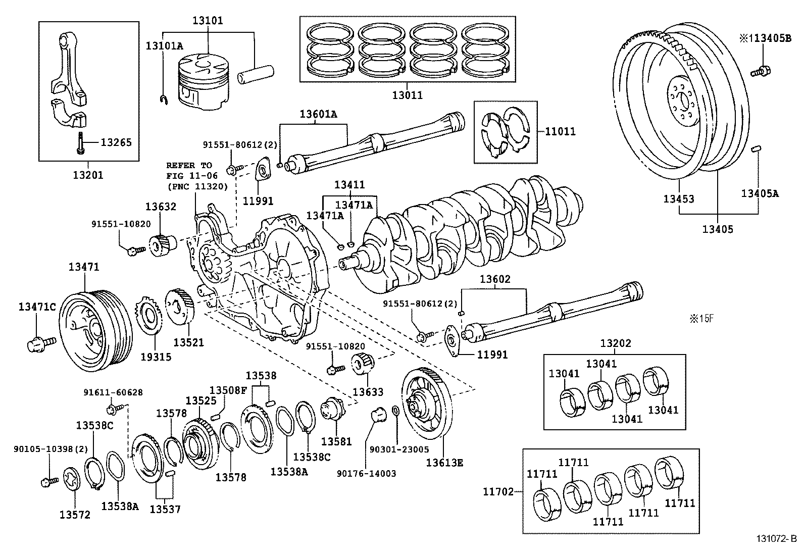  HILUX |  CRANKSHAFT PISTON