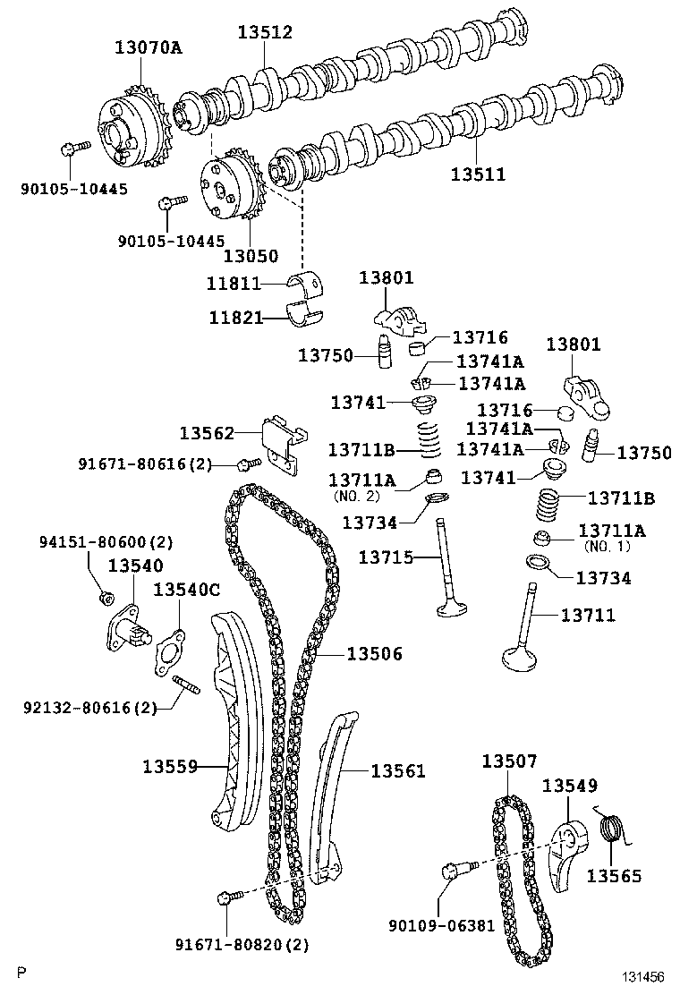  COROLLA SED JPP |  CAMSHAFT VALVE