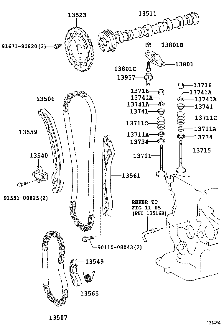  URBAN CRUISER |  CAMSHAFT VALVE