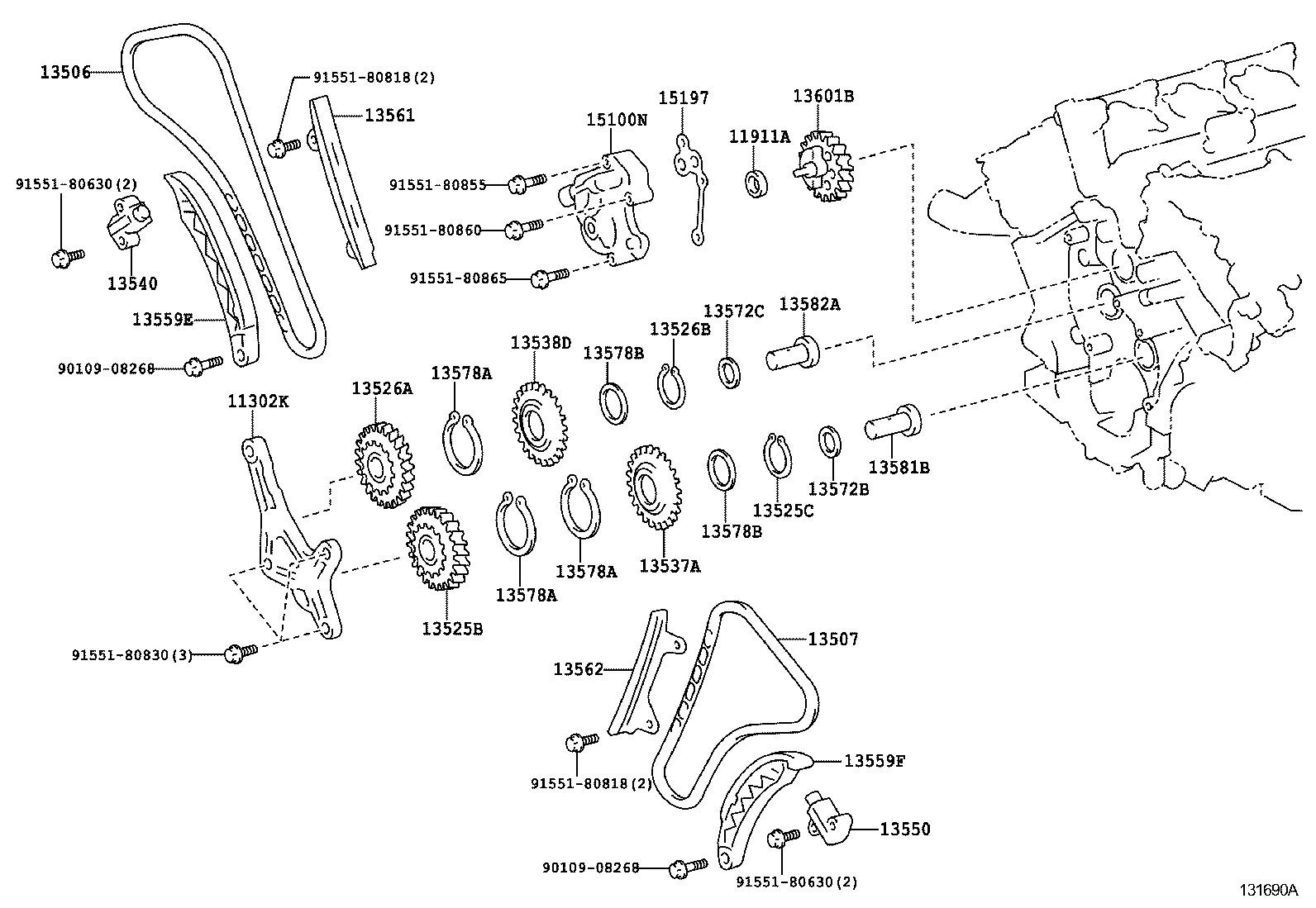  LFA |  CAMSHAFT VALVE