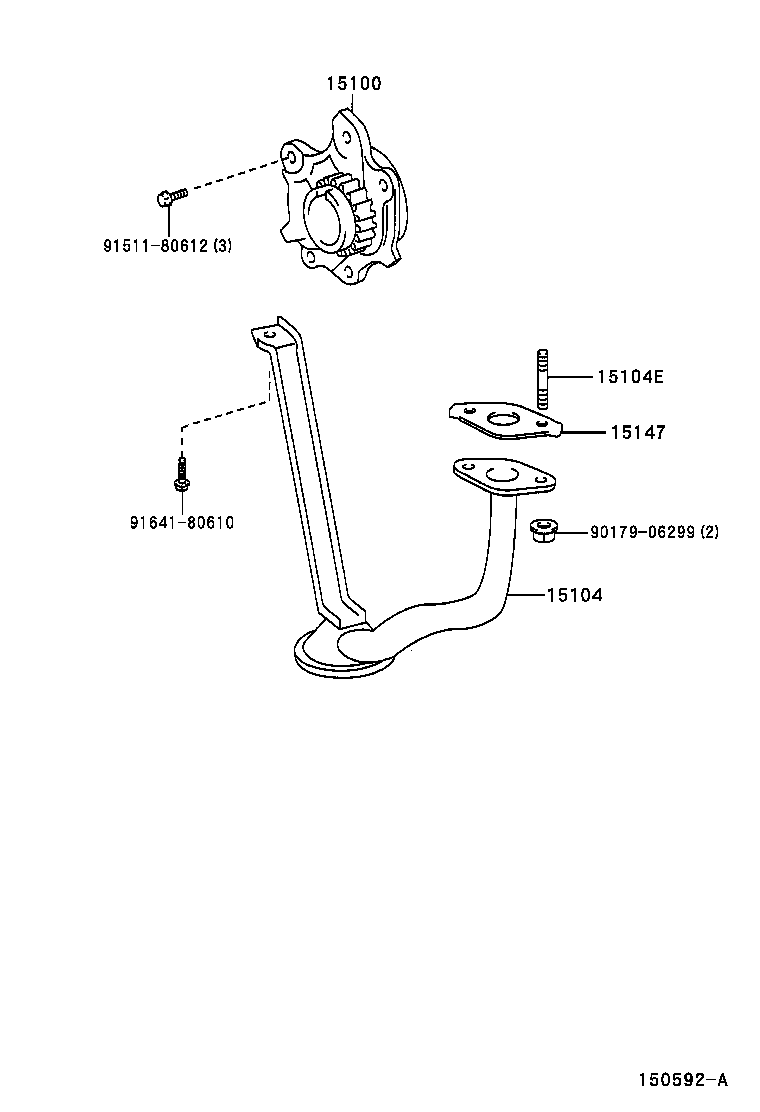  YARIS |  ENGINE OIL PUMP