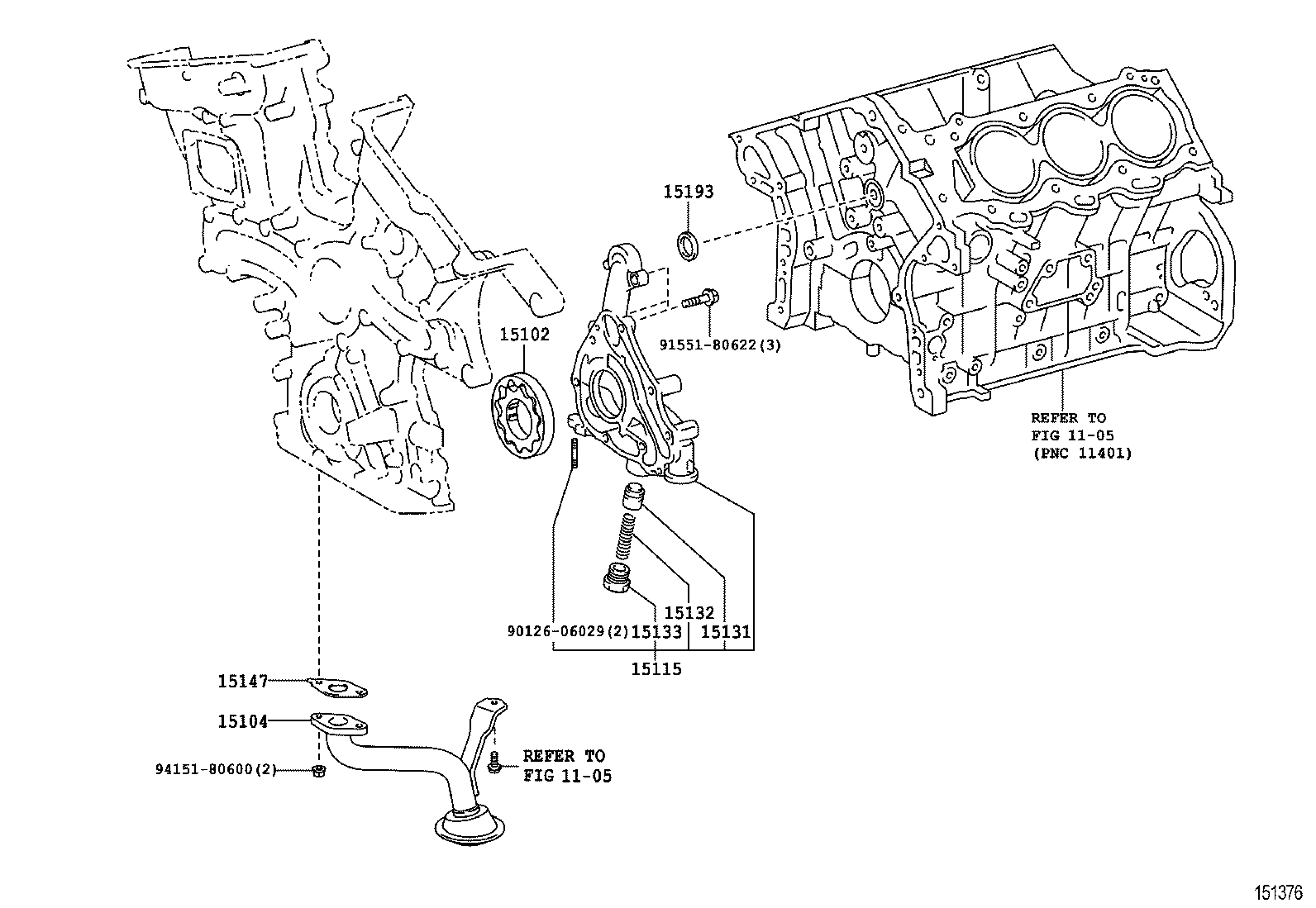  RAV4 |  ENGINE OIL PUMP