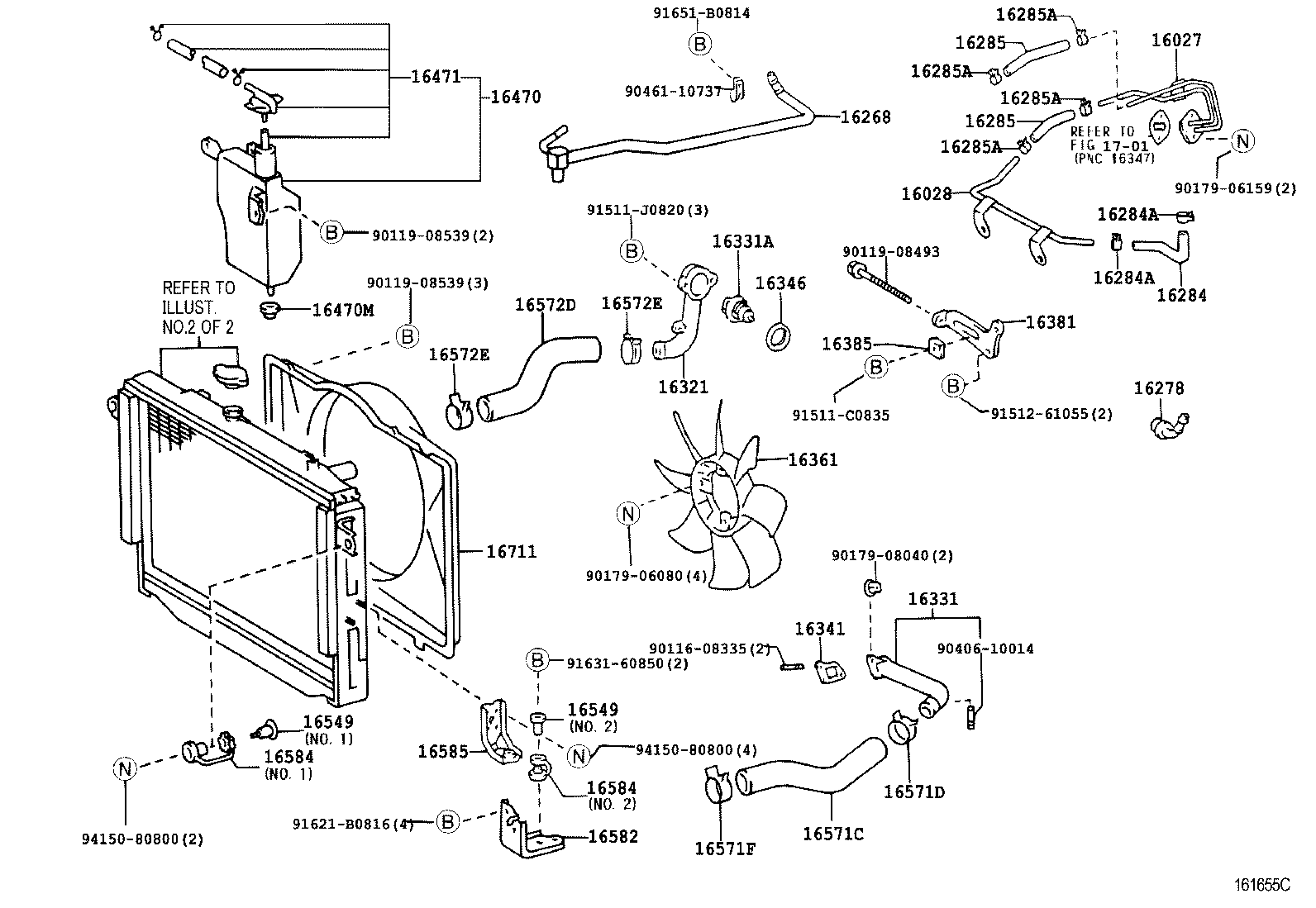  LAND CRUISER 100 |  RADIATOR WATER OUTLET